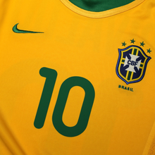 Load image into Gallery viewer, 2000/02 Rivaldo #10 Brazil Vintage Nike Home Football Shirt (M)8