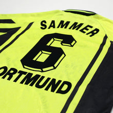 Load image into Gallery viewer, 1996/97 Sammer #6 Borussia Dortmund Vintage Nike Home Football Shirt (L)11