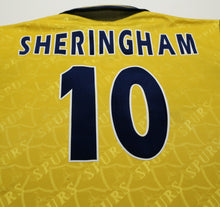 Load image into Gallery viewer, 1996/97 SHERINGHAM #10 Tottenham Hotspur Vintage PONY Away Football Shirt (M)