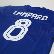 Load image into Gallery viewer, 2005/06 Lampard #8 Chelsea Vintage Umbro Centenary UCL Home Football Shirt (M)9