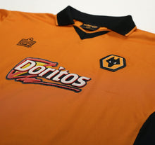 Load image into Gallery viewer, 2002/04 WOLVERHAMPTON WANDERERS Admiral Home Football Shirt (XL) Wolves Doritos