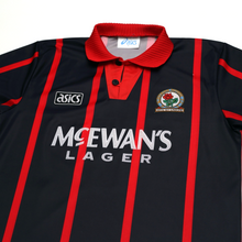 Load image into Gallery viewer, 1994/95 Shearer #9 Blackburn Rovers Vintage ASICS Away Football Shirt (M)2
