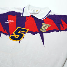 Load image into Gallery viewer, 1991/93 McCoist #5 Scotland Vintage Umbro Away Football Shirt (L) Euro 924