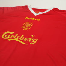 Load image into Gallery viewer, 2001/03 Hyypia #4 Liverpool Vintage Reebok European Home Football Shirt (XL)