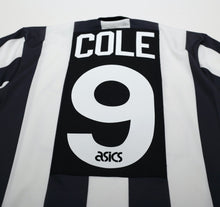 Load image into Gallery viewer, 1993/95 COLE #9 Newcastle United Vintage Asics Home Football Shirt (S)
