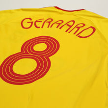 Load image into Gallery viewer, 2006/07 Gerrard #8 Liverpool Vintage adidas Away Football Shirt (L)11