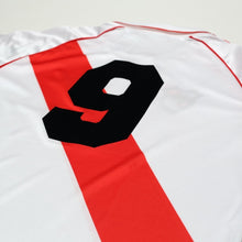 Load image into Gallery viewer, 1994 Francescoli #9 River Plate adidas Originals L/S Home Football Shirt (L/XL)11