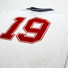 Load image into Gallery viewer, 1990/92 Gascoigne #19 England Retro Umbro Home Football Shirt (M) Italia 909