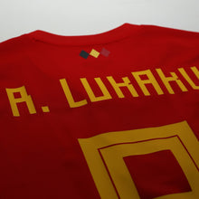 Load image into Gallery viewer, 2018/19 Lukaku #9 Belgium Home Football Shirt (L) World Cup 201812