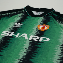 Load image into Gallery viewer, 1990/92 Schmeichel #1 Manchester United adidas Originals Football Shirt (M)4