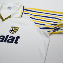 Load image into Gallery viewer, 1990/91 PARMA Vintage Umbro Home Football Shirt (XL)5