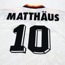 Load image into Gallery viewer, 1990 Matthaus #10 Germany Vintage adidas Football Shirt (S) USA 949