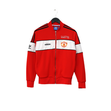 Load image into Gallery viewer, 1985 Manchester United adidas Originals FA Cup Football Track Top Jacket (M)0