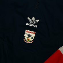 Load image into Gallery viewer, 1991/93 Arsenal adidas Originals 1/4 Zip Football Track Top Jacket (L) Drill Top7