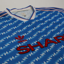 Load image into Gallery viewer, 1990/92 Manchester United Retro adidas Originals Away Football Shirt (XL)7