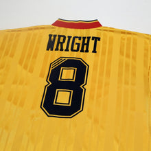 Load image into Gallery viewer, 1993/94 Wright #8 Arsenal Retro adidas Equipment Away Football Shirt (M/L)
