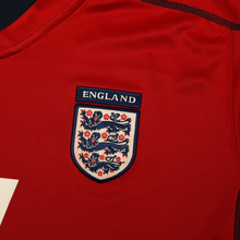 Load image into Gallery viewer, 2002/04 Beckham #7 England Vintage Umbro Away Football Shirt (M) Argentina WC7
