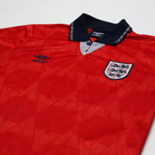 Load image into Gallery viewer, 1990/93 England Retro Umbro Away Football Shirt (S) Italia 904