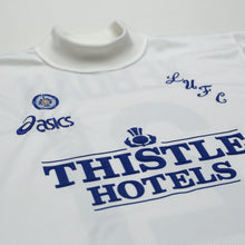 Load image into Gallery viewer, 1995/96 Yeboah #21 Leeds United Vintage Asics Home Football Shirt (L)5