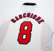 Load image into Gallery viewer, 1997/99 GASCOIGNE #8 England Vintage Umbro Home Football Shirt (M/L) Le Tournoi9