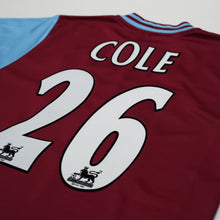 Load image into Gallery viewer, 2001/03 Joe Cole #26 West Ham Vintage FILA Home Football Shirt (S)9