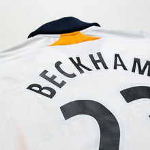 Load image into Gallery viewer, 2007/08 Beckham #23 LA Galaxy Vintage adidas L/S Home Football Soccer Shirt (S)11