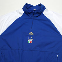 Load image into Gallery viewer, 2023/24 Italy adidas Icons 1/4 Zip Football Track Top Jacket (L)2