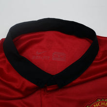 Load image into Gallery viewer, 2013/14 Jones #4 Manchester United Vintage Home Football Shirt (XL)