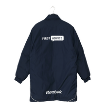 Load image into Gallery viewer, 2003/04 MANCHESTER CITY Vintage Reebok Padded Football Bench Coat Jacket (M)1