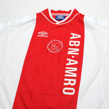 Load image into Gallery viewer, 1999/00 Brian Laudrup #10 Ajax Vintage Umbro Home Football Shirt (XL)2