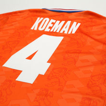 Load image into Gallery viewer, 1994 Koeman #4 Holland Vintage Lotto Home Football Shirt (M) Netherlands9