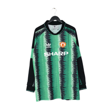 Load image into Gallery viewer, 1990/92 Schmeichel #1 Manchester united adidas Originals GK Football Shirt (XXL)0