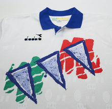 Load image into Gallery viewer, 1994/95 ITALY Vintage Diadora Football Training Shirt Jersey (XL)