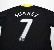 Load image into Gallery viewer, 2011/12 SUAREZ #7 Liverpool Vintage adidas Third Football Shirt (S)