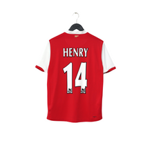 Load image into Gallery viewer, 2006/08 Henry #14 Arsenal Vintage Nike Home Football Shirt (S)0