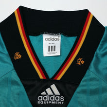 Load image into Gallery viewer, 1992/94 Voller #9 Germany Vintage adidas Away Football Shirt (L) EURO 9220