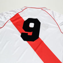 Load image into Gallery viewer, 1994 Francescoli #9 River Plate adidas Originals L/S Home Football Shirt (L/XL)9