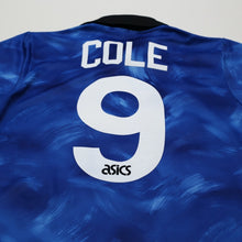 Load image into Gallery viewer, 1993/95 Cole #9 Newcastle United Vintage Asics Away Football Shirt (S)11
