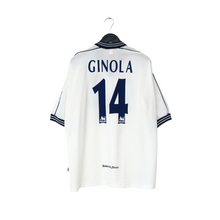Load image into Gallery viewer, 1997/99 Ginola #14 Tottenham Hotspur Vintage PONY Home Football Shirt (XL)0