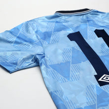 Load image into Gallery viewer, 1989/91 Lake #11 Manchester City Retro Umbro Home Football Shirt (S)11