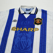 Load image into Gallery viewer, 1994/96 Cantona #7 Manchester United Vintage Umbro Third Football Shirt (L)2