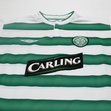 Load image into Gallery viewer, 2003/04 Larsson #7 Celtic Vintage Umbro European Home Football Shirt (L)