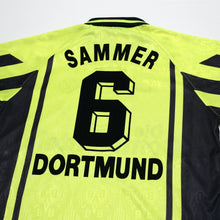 Load image into Gallery viewer, 1996/97 Sammer #6 Borussia Dortmund Vintage Nike Home Football Shirt (L)9