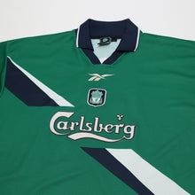 Load image into Gallery viewer, 1999/00 Gerrard #28 Liverpool Vintage Reebok Away Football Shirt (42/44) L2