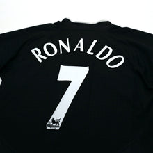 Load image into Gallery viewer, 2003/05 Ronaldo #7 Manchester United Vintage Nike Away Football Shirt (M)7