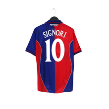 Load image into Gallery viewer, 2000/01 Signori #10 Bologna Vintage Umbro Home Football Shirt (M)0