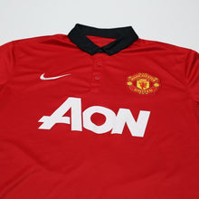 Load image into Gallery viewer, 2013/14 Van Persie #20 Manchester United Vintage Home Football Shirt (M)3