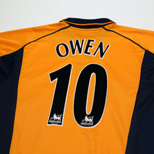 Load image into Gallery viewer, 2000/02 Owen #10 Liverpool Vintage Reebok Away Football Shirt (L)10