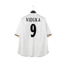 Load image into Gallery viewer, 2000/02 Viduka #9 Leeds United Vintage Nike Home Football Shirt (L)0