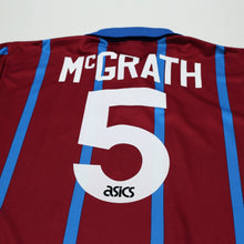 Load image into Gallery viewer, 1993/95 McGrath #5 Aston Villa Vintage Asics Home Football Shirt (XL)12